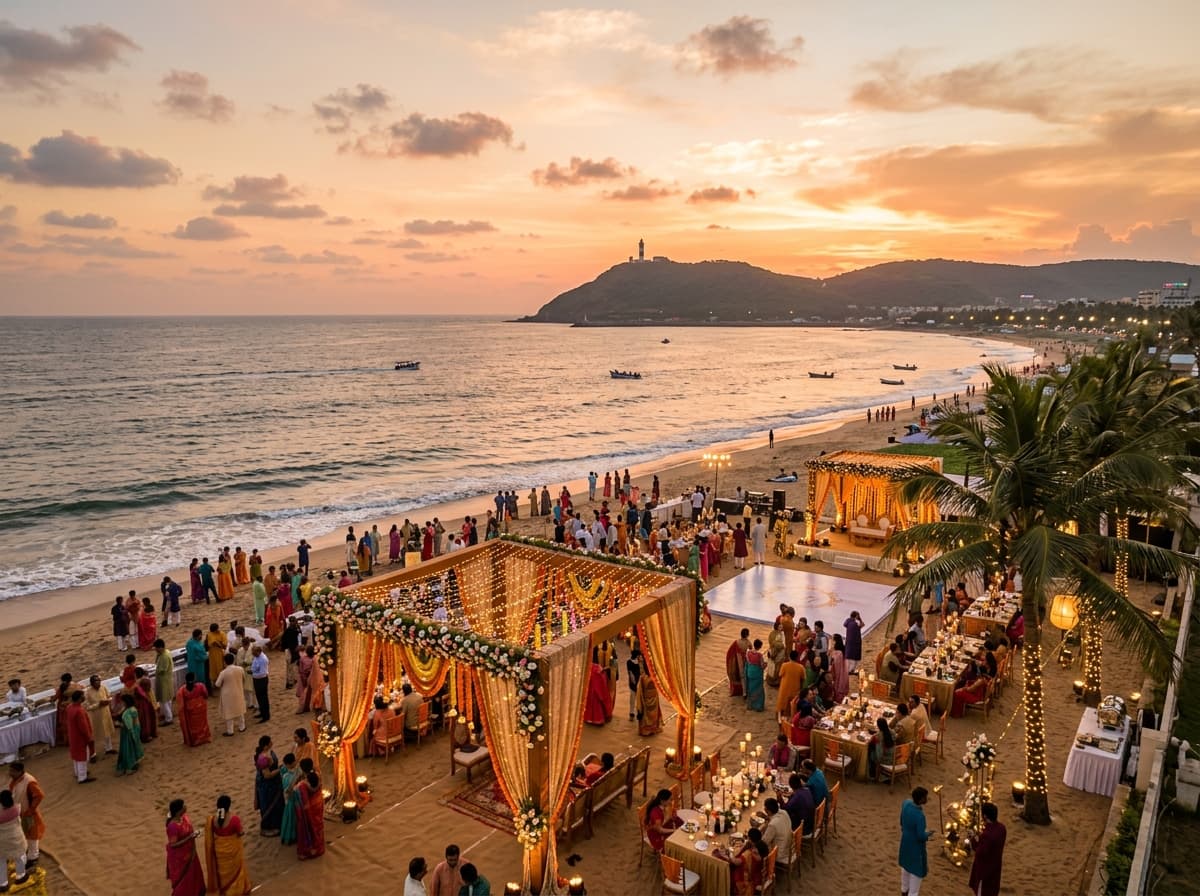 Visakhapatnam beachside event space