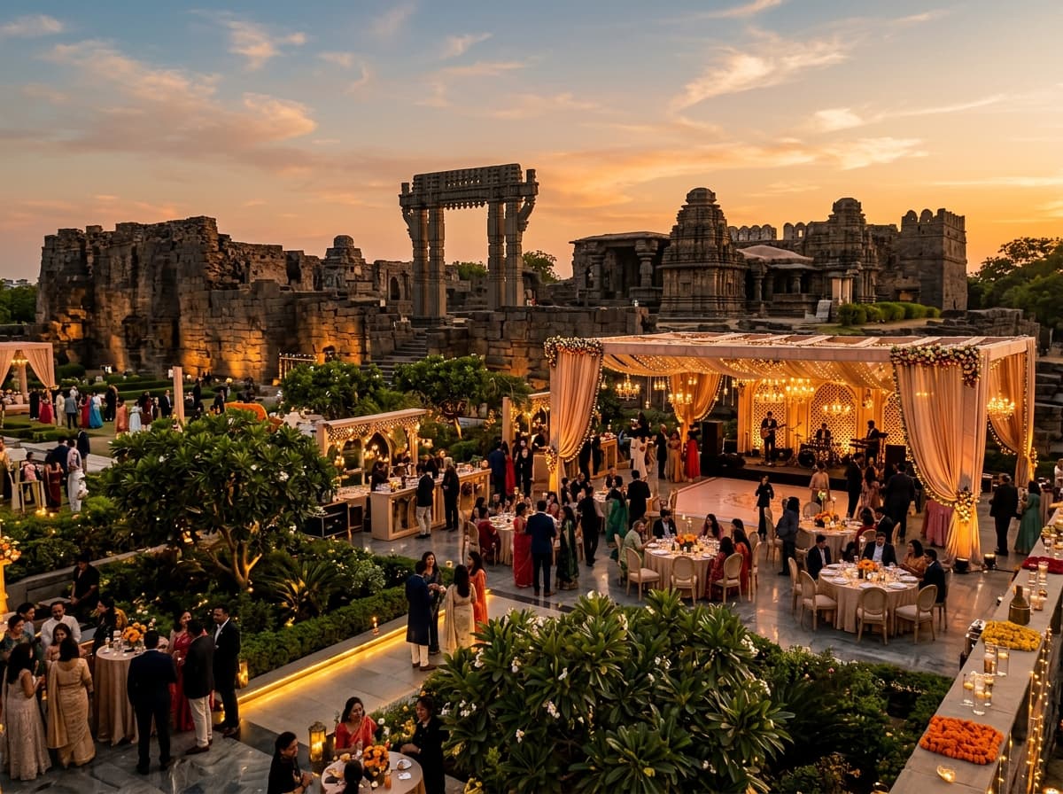 Warangal historical ruins event space